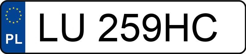 Numer rejestracyjny LU 259HC posiada PEUGEOT 1007 1.4 MR`05 E4 Trendy 75 - LU259HC Numer rejestracyjny LU 259HC posiada PEUGEOT 1007 1.4 MR`05 E4 Trendy 75 - LU259HC