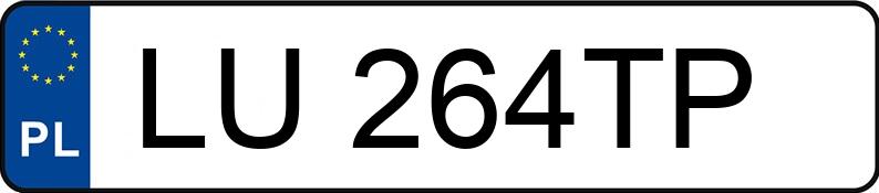 Numer rejestracyjny LU 264TP posiada FORD EDGE - LU264TP Numer rejestracyjny LU 264TP posiada FORD EDGE - LU264TP