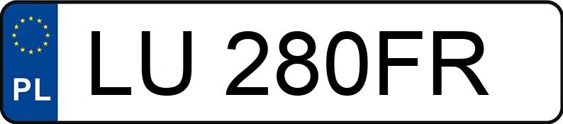 Numer rejestracyjny LU 280FR posiada HONDA CIVIC - LU280FR Numer rejestracyjny LU 280FR posiada HONDA CIVIC - LU280FR