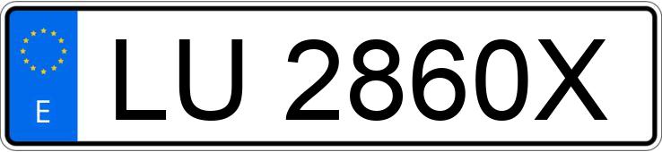 Numer rejestracyjny LU2860X posiada SKODA OCTAVIA