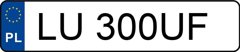 Numer rejestracyjny LU 300UF posiada BMW 420D XDRIVE - LU300UF Numer rejestracyjny LU 300UF posiada BMW 420D XDRIVE - LU300UF