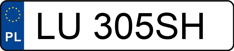 Numer rejestracyjny LU 305SH posiada MERCEDES-BENZ CLK 200 Kat. MR`97 208 Avantgarde - LU305SH