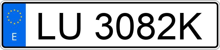 Numer rejestracyjny LU3082K posiada PEUGEOT 309 Numer rejestracyjny LU3082K posiada PEUGEOT 309