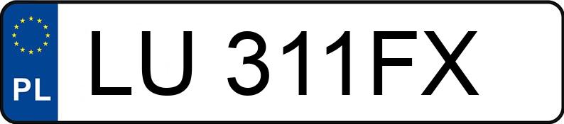 Numer rejestracyjny LU 311FX posiada TOYOTA Yaris 1.0 MR`03 E4 Base - LU311FX