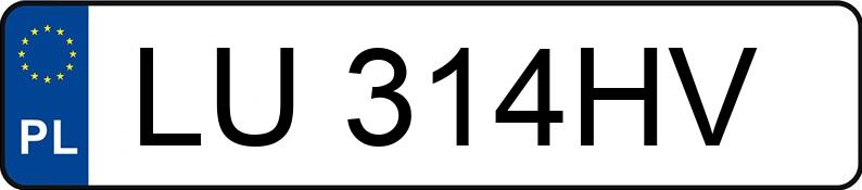 Numer rejestracyjny LU 314HV posiada SEAT ALTEA - LU314HV Numer rejestracyjny LU 314HV posiada SEAT ALTEA - LU314HV
