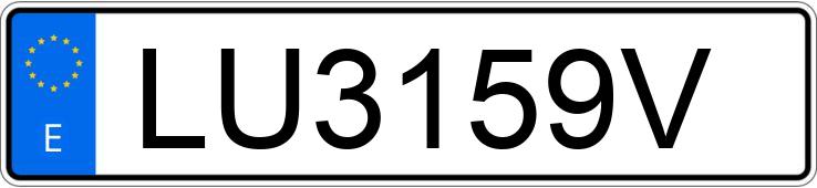 Numer rejestracyjny LU3159V posiada SEAT IBIZA