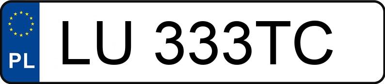 Numer rejestracyjny LU 333TC posiada AUDI A3 30 TDi MR`24 E6e 8Y S Line - LU333TC Numer rejestracyjny LU 333TC posiada AUDI A3 30 TDi MR`24 E6e 8Y S Line - LU333TC