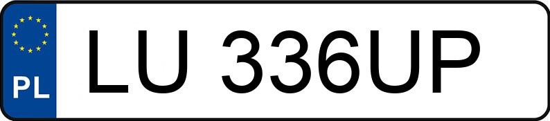 Il numero di registrazione LU 336UP ha AUDI A4 - LU336UP