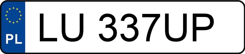 Numer rejestracyjny LU 337UP posiada DAEWOO Tico 0.8 Kat. 800 SX - LU337UP Numer rejestracyjny LU 337UP posiada DAEWOO Tico 0.8 Kat. 800 SX - LU337UP