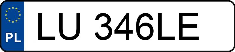 Numer rejestracyjny LU 346LE posiada BMW X3 MR`10 E5 F25 sDrive20i xLine Step - LU346LE Numer rejestracyjny LU 346LE posiada BMW X3 MR`10 E5 F25 sDrive20i xLine Step - LU346LE