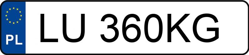 Numer rejestracyjny LU 360KG posiada RENAULT Clio II 1.2 MR`04 E3 Confort Privilege - LU360KG