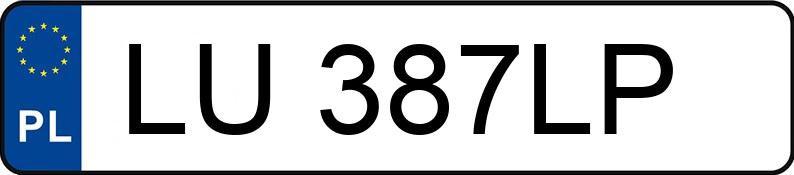 Numer rejestracyjny LU 387LP posiada NISSAN X-Trail 2.0 MR`07 E4 SE 4WD - LU387LP