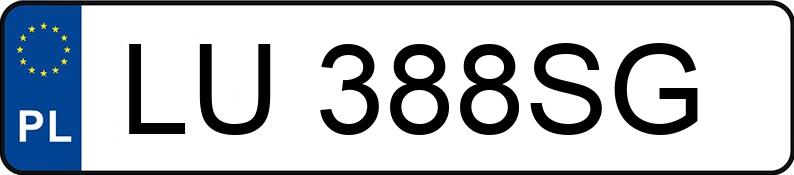 Numer rejestracyjny LU 388SG posiada BMW M 4 Coupe 3.0 MR`21 E6d G82 Competition M Drivelogic - LU388SG