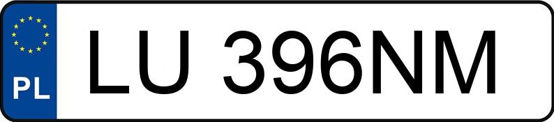 Numer rejestracyjny LU 396NM posiada OPEL Astra Classic III MR`10 E5 Astra Classic III MR`10 E5 - LU396NM