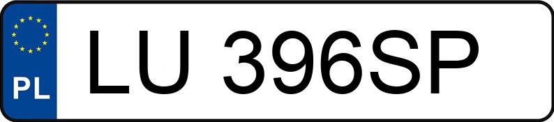 Numer rejestracyjny LU 396SP posiada VOLVO C30 - LU396SP