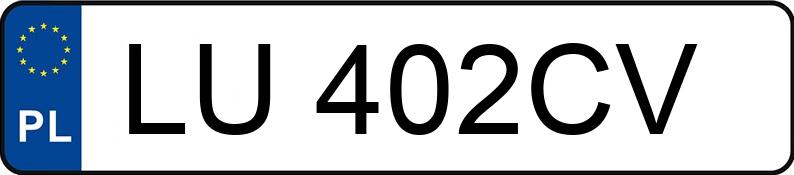 Die Registrierungsnummer LU 402CV hat FIAT Albea 1.2 16V Kat. MR`02 E3 EL - LU402CV