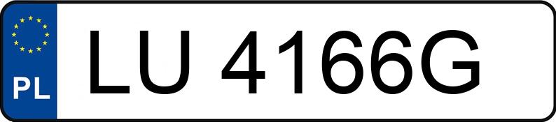 Numer rejestracyjny LU 4166G posiada FSO-WARSZAWA POLONEZ ATU PLUS - LU4166G