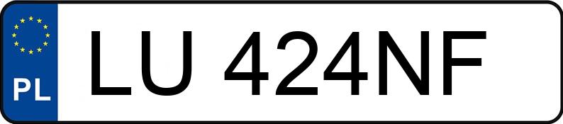Numer rejestracyjny LU 424NF posiada CITROEN DS5 - LU424NF Numer rejestracyjny LU 424NF posiada CITROEN DS5 - LU424NF