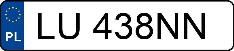 Numer rejestracyjny LU 438NN posiada BMW 330 XI TOURING - LU438NN