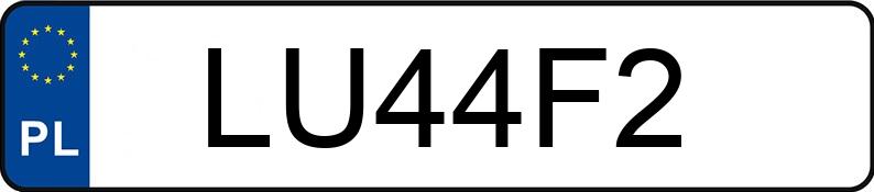 Numer rejestracyjny LU 44F2 posiada HUSQVARNA Enduro od 250 do 600 ccm TE 450 - LU44F2