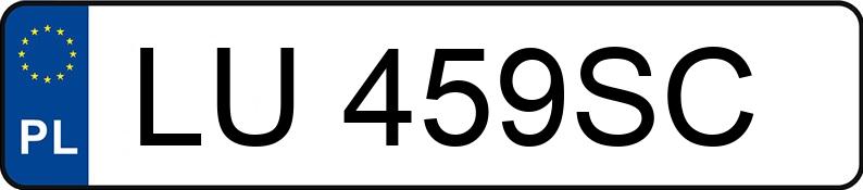 Numer rejestracyjny LU 459SC posiada AUDI A8 - LU459SC