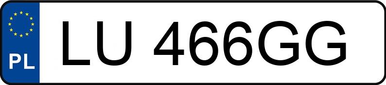 Numer rejestracyjny LU 466GG posiada BMW 630D XDRIVE - LU466GG