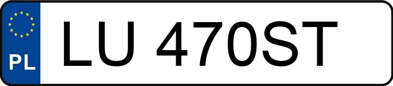 Numer rejestracyjny LU 470ST posiada RENAULT Twingo 1.2 MR`00 E3 Expression - LU470ST