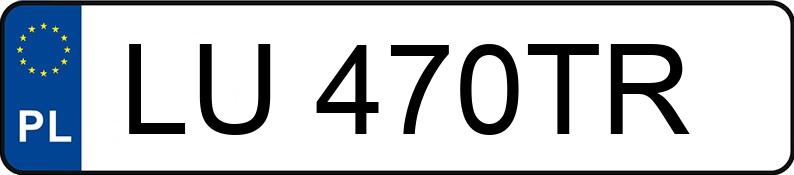 Numer rejestracyjny LU 470TR posiada MERCEDES-BENZ AMG E 53 HYBRID - LU470TR