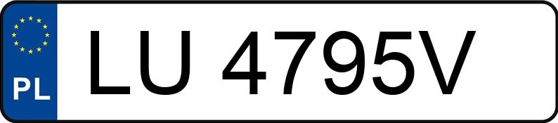 Numer rejestracyjny LU 4795V posiada ROVER 75 2.0 CDTI - LU4795V Numer rejestracyjny LU 4795V posiada ROVER 75 2.0 CDTI - LU4795V