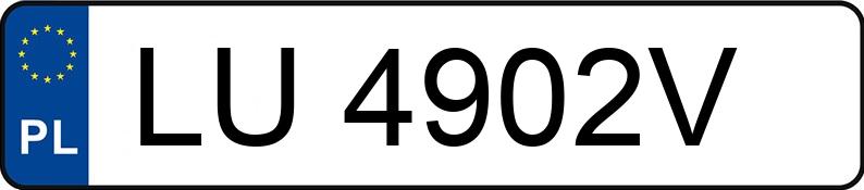 Il numero di registrazione LU 4902V ha PEUGEOT 207 1.4 HDI MR`06 E4 Presence 70 - LU4902V