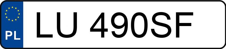 Numer rejestracyjny LU 490SF posiada AUDI A6 2.4 Kat. MR`02 E3 4B A6 2.4 Kat. MR`02 E3 4B - LU490SF