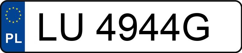 Numer rejestracyjny LU 4944G posiada AUDI A4 1.8 T - LU4944G Numer rejestracyjny LU 4944G posiada AUDI A4 1.8 T - LU4944G