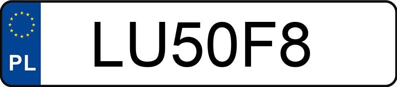 Numer rejestracyjny LU 50F8 posiada JUNAK Motorowery 906 EU5 - LU50F8 Numer rejestracyjny LU 50F8 posiada JUNAK Motorowery 906 EU5 - LU50F8