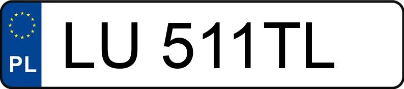 Numer rejestracyjny LU 511TL posiada KIA CEE D - LU511TL