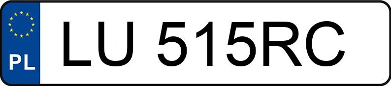 Numer rejestracyjny LU 515RC posiada BMW X3 Diesel MR`22 E6d G01 xDrive30d - LU515RC