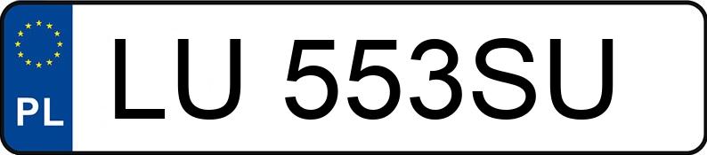 Numer rejestracyjny LU 553SU posiada PEUGEOT 3008 1.5 HDI MR`17 E6 Active 130 S&S - LU553SU