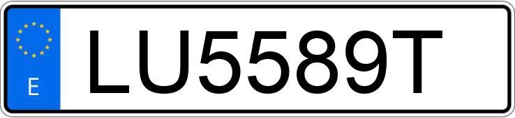 Numer rejestracyjny LU5589T posiada PEUGEOT 306 Numer rejestracyjny LU5589T posiada PEUGEOT 306