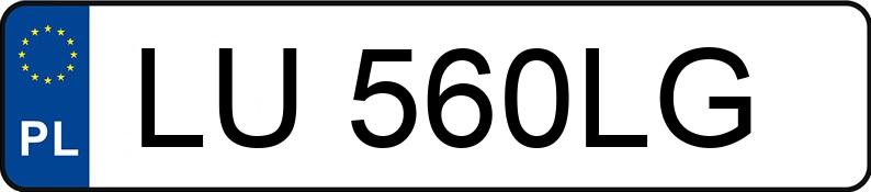 Numer rejestracyjny LU 560LG posiada MITSUBISHI Outlander 2.0 MR`16 E6 Instyle Navi 4WD CVT - LU560LG