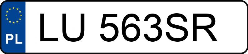 Numer rejestracyjny LU 563SR posiada BMW 318 Touring Diesel MR`19 E6d G21 318 Touring Diesel MR`19 E6d G21 - LU563SR