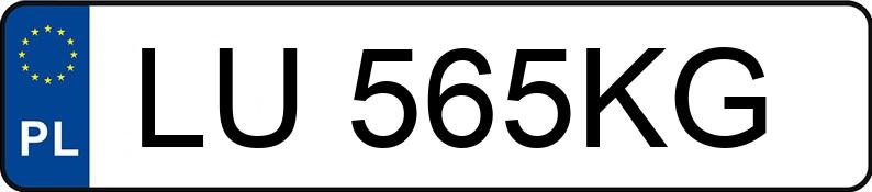 Numer rejestracyjny LU 565KG posiada BMW 530 D - LU565KG