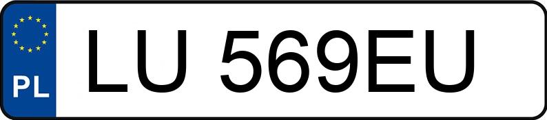 Numer rejestracyjny LU 569EU posiada OPEL Corsa B 1.2i Kat. MR`93 City - LU569EU