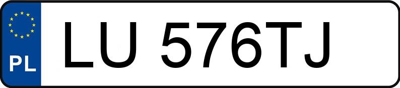 Numer rejestracyjny LU 576TJ posiada HYUNDAI SANTA FE - LU576TJ