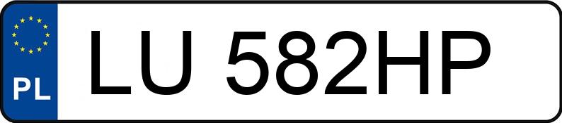 Numer rejestracyjny LU 582HP posiada BMW 318 CI - LU582HP