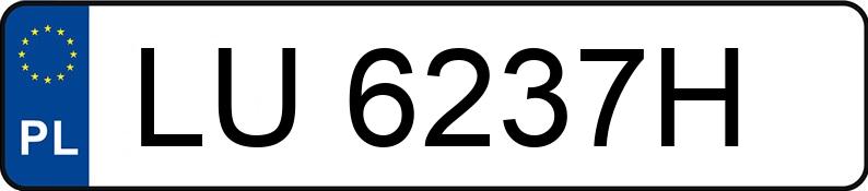 Numer rejestracyjny LU 6237H posiada MERCEDES-BENZ E 270 CDI MR`00 210 Elegance - LU6237H