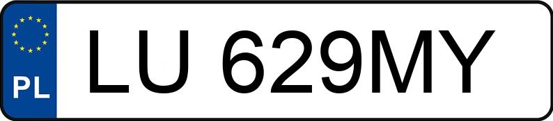 Numer rejestracyjny LU 629MY posiada HONDA Civic 1.6 MR`01 E3 ES Aut. - LU629MY Numer rejestracyjny LU 629MY posiada HONDA Civic 1.6 MR`01 E3 ES Aut. - LU629MY