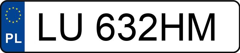 Numer rejestracyjny LU 632HM posiada CITROEN C5 - LU632HM