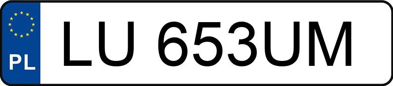 Numer rejestracyjny LU 653UM posiada CUPRA FORMENTOR - LU653UM
