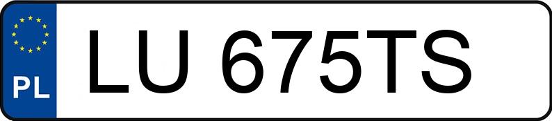 Die Registrierungsnummer LU 675TS hat HONDA CIVIC - LU675TS