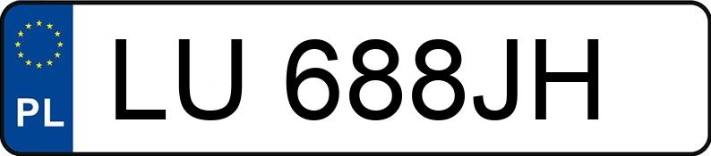 Numer rejestracyjny LU 688JH posiada HYUNDAI i30 1.4 MR`17 E6 Get! - LU688JH