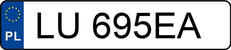 Numer rejestracyjny LU 695EA posiada SKODA Fabia 1.4 MR`99 E3 Fresh - LU695EA Numer rejestracyjny LU 695EA posiada SKODA Fabia 1.4 MR`99 E3 Fresh - LU695EA